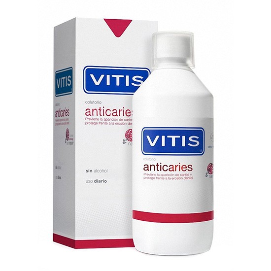 Vitis Colutorio anticaries 500ml Imagen de Vitis Colutorio anticaries 500ml