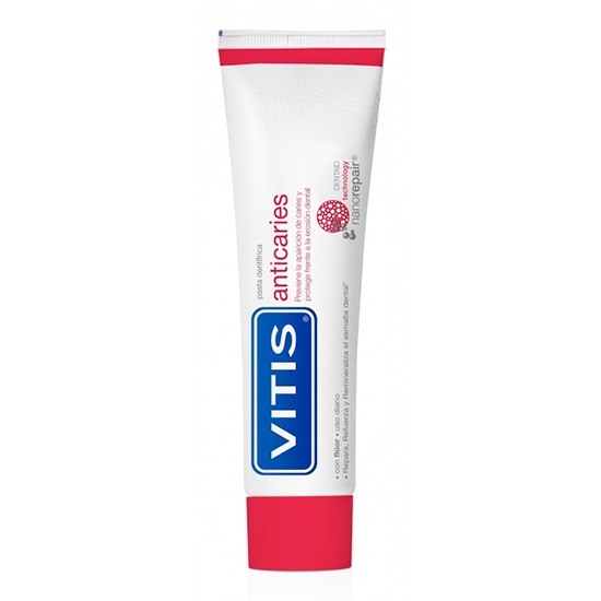 Vitis Pasta dental anticaries 100ml Imagen de Vitis Pasta dental anticaries 100ml