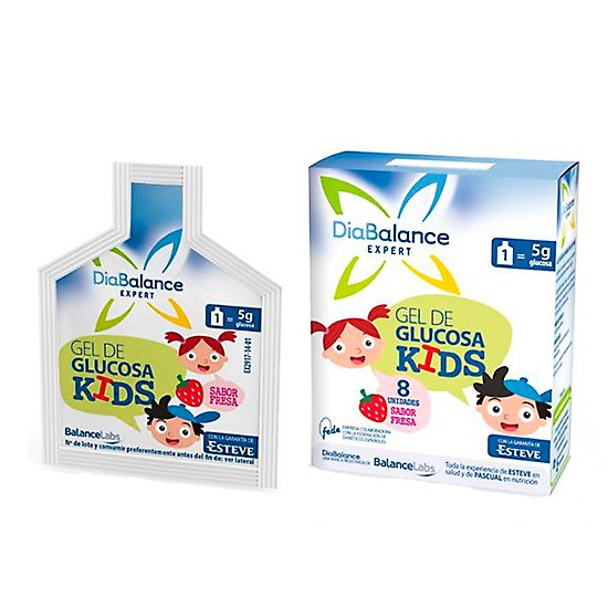 DIABALANCE GEL GLUCOSA PEDIATRICO 8 UDS Imagen de DIABALANCE GEL GLUCOSA PEDIATRICO 8 UDS