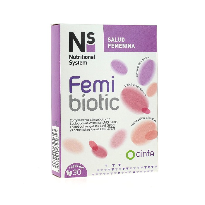N+S FEMIBIOTIC 30 CAPSULAS Imagen de N+S FEMIBIOTIC 30 CAPSULAS