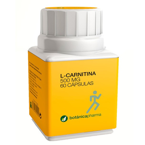 BotánicaPharma l-carnitina 500mg 60u Imagen de BotánicaPharma l-carnitina 500mg 60u
