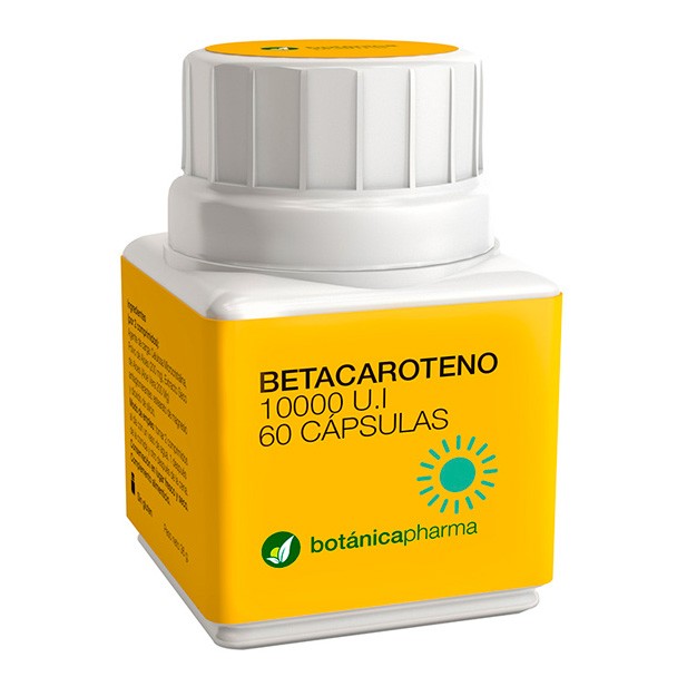 BotánicaPharma betacaroteno 10000ui 60u Imagen de BotánicaPharma betacaroteno 10000ui 60u