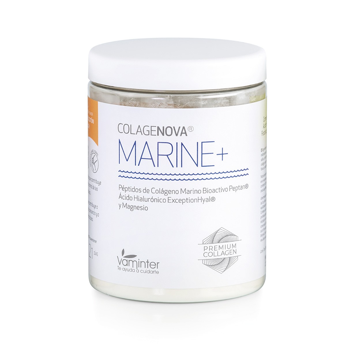 Colagenova marine + hialurónico melocoton 275g Imagen de Colagenova marine + hialurónico melocoton 275g