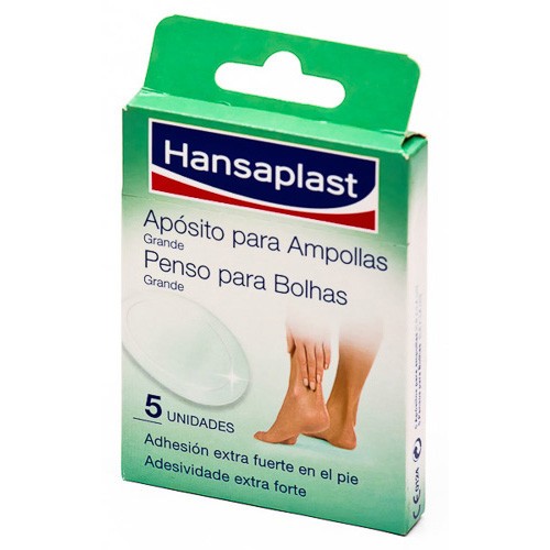 Hansaplast med apósitos ampollas grande 5uds Imagen de Hansaplast med apósitos ampollas grande 5uds