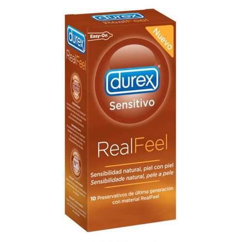 Durex preservativo sensitivo real feel s/latex 12 u Imagen de Durex preservativo sensitivo real feel s/latex 12 u