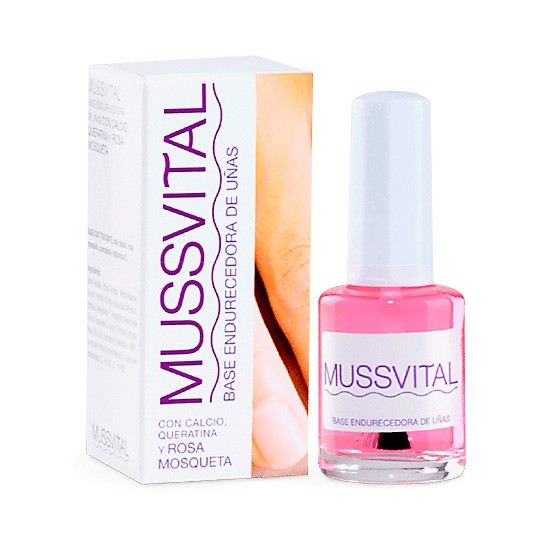Mussvital base endurecedora uñas 14ml Imagen de Mussvital base endurecedora uñas 14ml