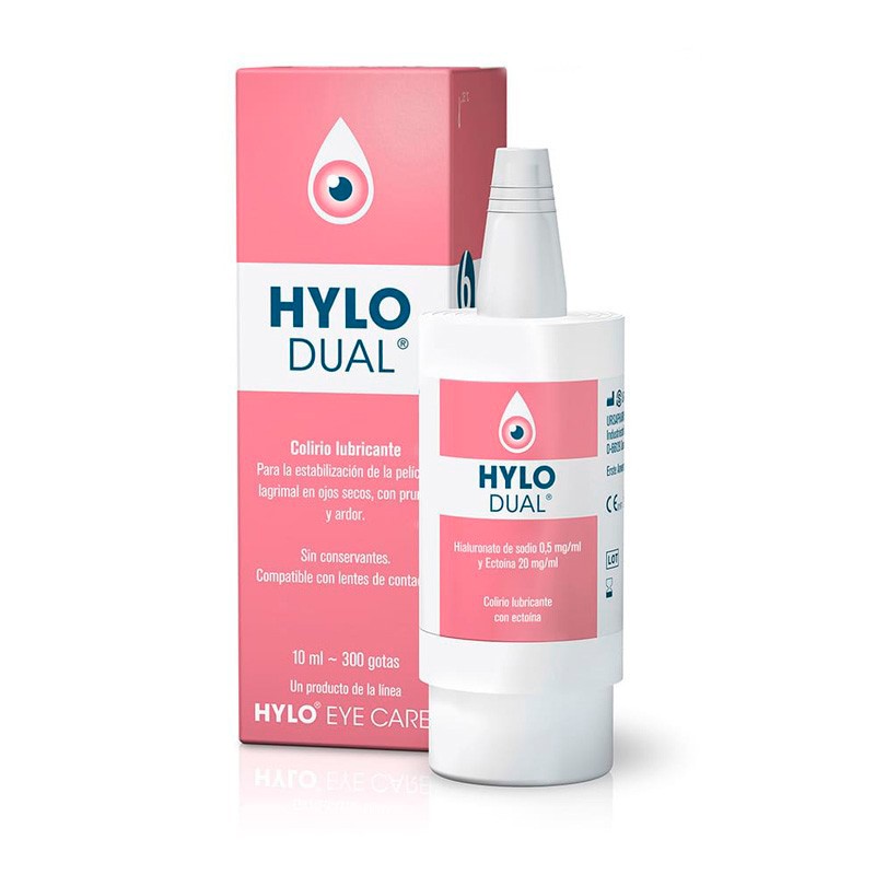 Hylo dual colirio lubricante 10ml Imagen de Hylo dual colirio lubricante 10ml
