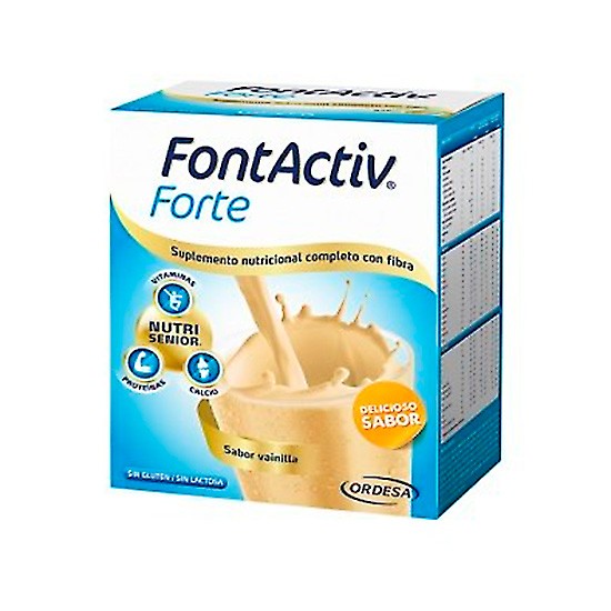 FontActiv Forte Vainilla 14x30g Imagen de FontActiv Forte Vainilla 14x30g