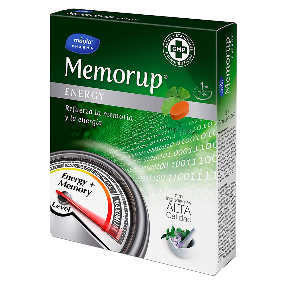 Memorup energy 30 comprimidos Imagen de Memorup energy 30 comprimidos