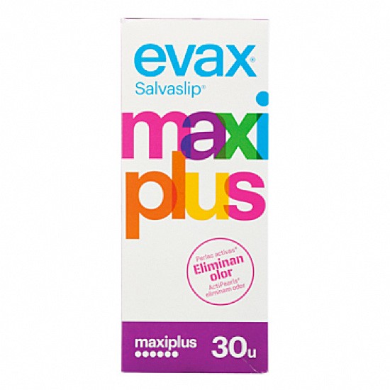 Evax salvaslip maxiplus 30 uds Imagen de Evax salvaslip maxiplus 30 uds