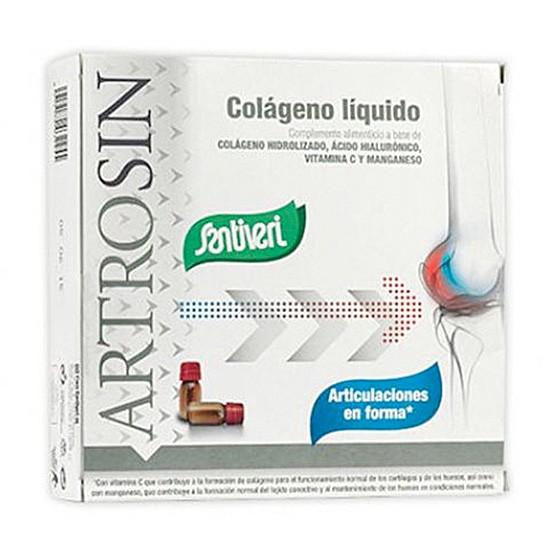 ARTROSIN COLAGENO LIQ 16 VIAL SANTIVERI Imagen de ARTROSIN COLAGENO LIQ 16 VIAL SANTIVERI