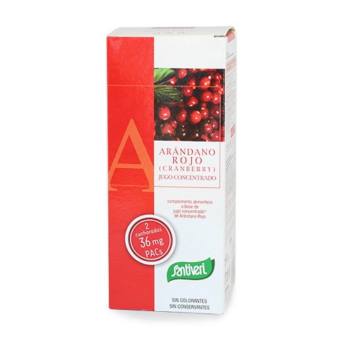 ARANDANO ROJO CONCENTRAD 490ML SANTIVERI Imagen de ARANDANO ROJO CONCENTRAD 490ML SANTIVERI