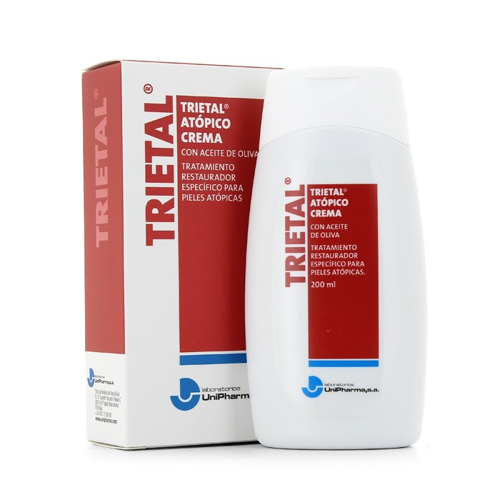 Unipharma Trietal atópico crema 200 ml Imagen de Unipharma Trietal atópico crema 200 ml