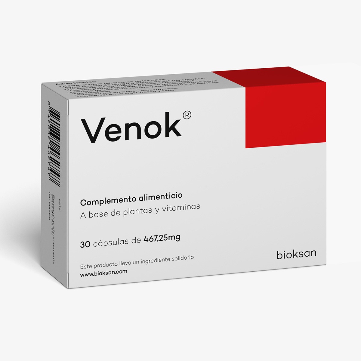 Bioksan Venok 30 cápsulas Imagen de Bioksan Venok 30 cápsulas