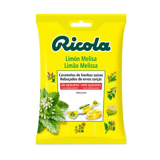 Ricola caramelos limón sin azucar 70g Imagen de Ricola caramelos limón sin azucar 70g