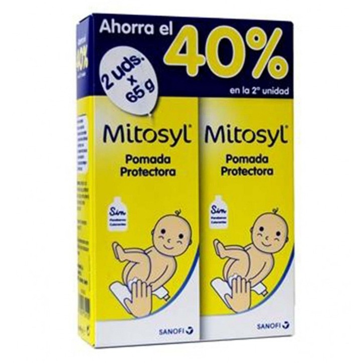 Mitosyl pomada protectora pack 2 x 65gr Imagen de Mitosyl pomada protectora pack 2 x 65gr