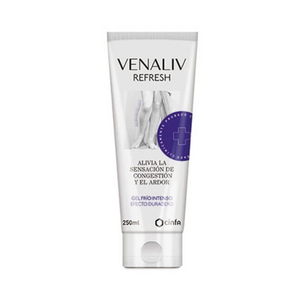 Venaliv refresh gel piernas cansadas 250ml Imagen de Venaliv refresh gel piernas cansadas 250ml
