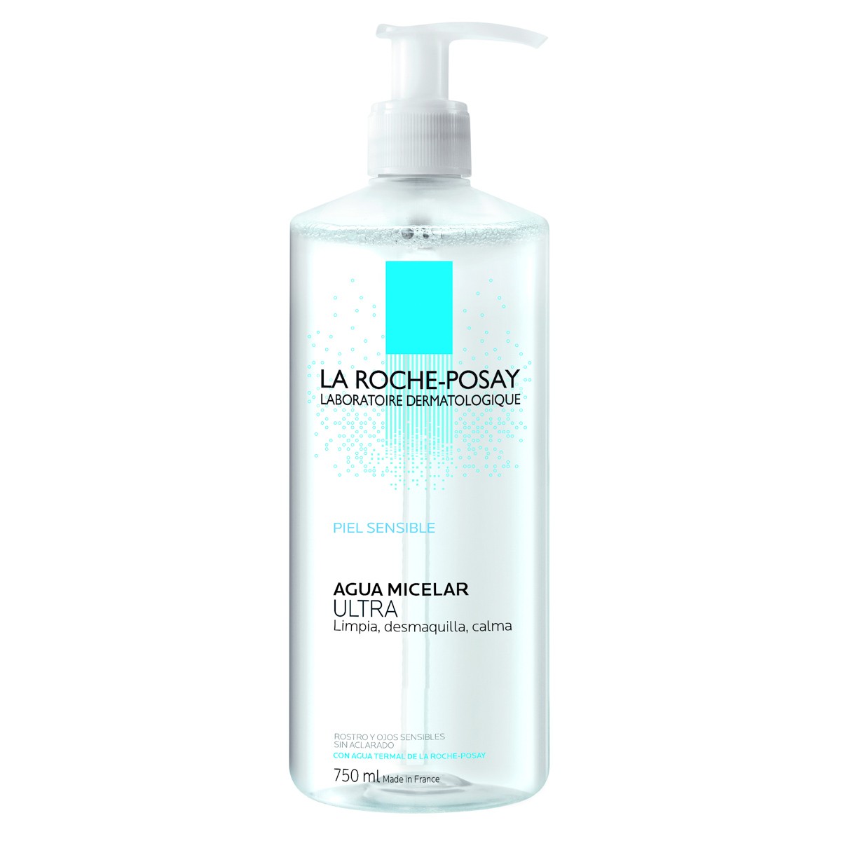 La Roche Posay agua micelar p. sensible 750ml Imagen de La Roche Posay agua micelar p. sensible 750ml