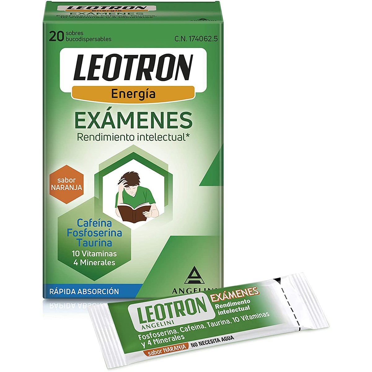 Leotron examenes 20 sobres Imagen de Leotron examenes 20 sobres