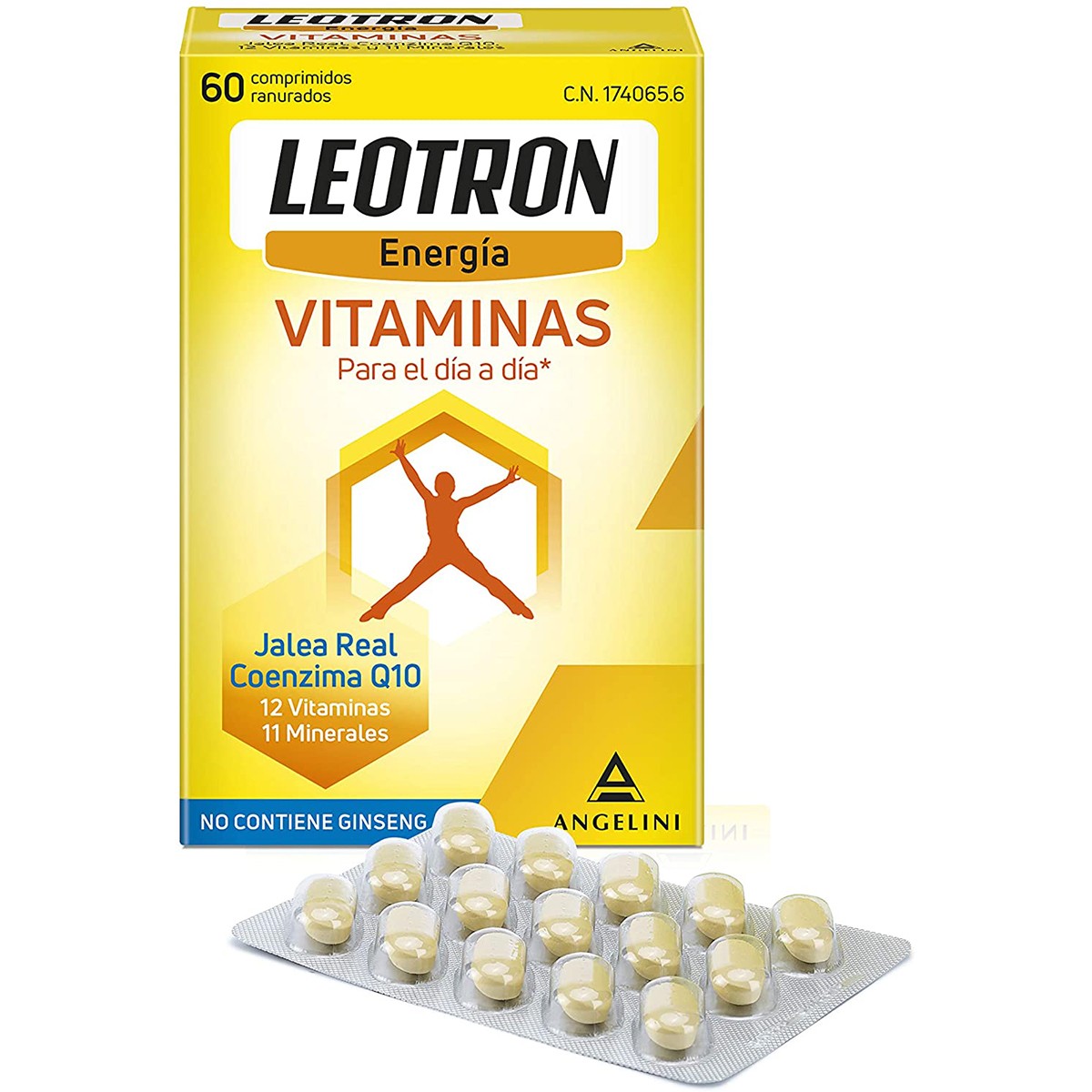 Leotron vitaminas 60 comprimidos Imagen de Leotron vitaminas 60 comprimidos