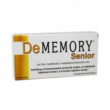 DE MEMORY SENIOR 30 CAPSULAS Imagen de DE MEMORY SENIOR 30 CAPSULAS