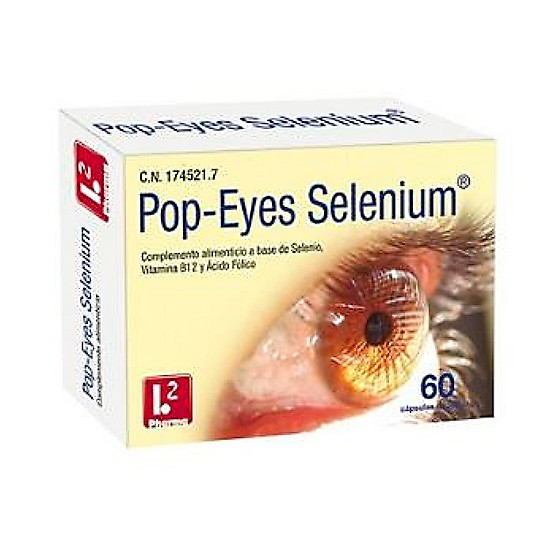 Pop-eyes selenium 60 cápsulas Imagen de Pop-eyes selenium 60 cápsulas