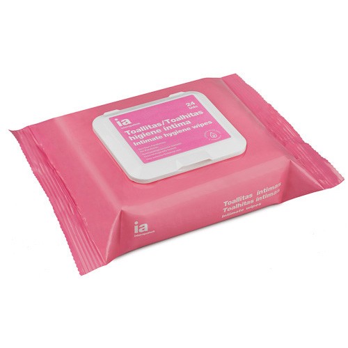 Interapothek toallitas higiene íntima 24uds Imagen de Interapothek toallitas higiene íntima 24uds