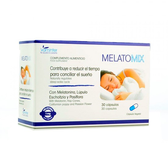Melatomix 30 cápsulas Imagen de Melatomix 30 cápsulas