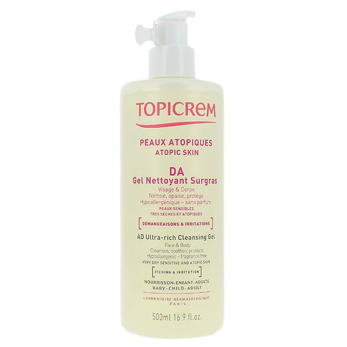 Topicrem da gel sobrengrasante 500ml Imagen de Topicrem da gel sobrengrasante 500ml