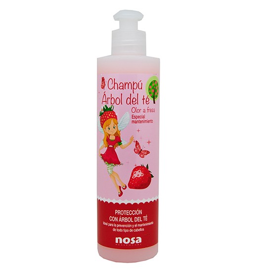 Nosaprotect champu arbol te fresa 250 ml Imagen de Nosaprotect champu arbol te fresa 250 ml