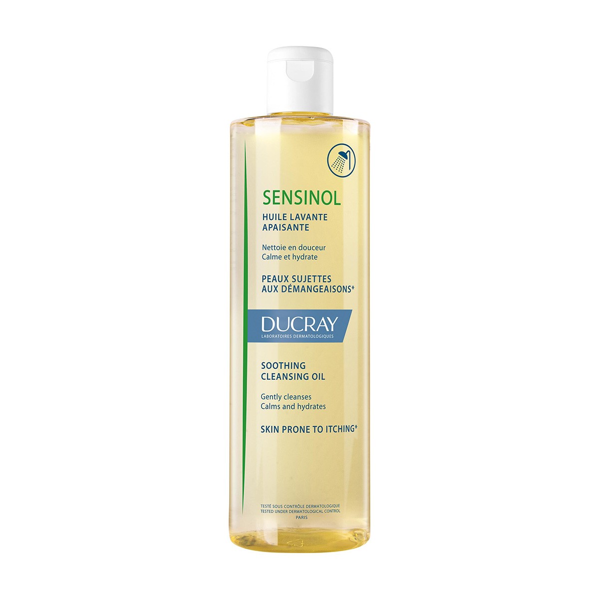 Ducray sensinol aceite limpiador calmante 400ml Imagen de Ducray sensinol aceite limpiador calmante 400ml