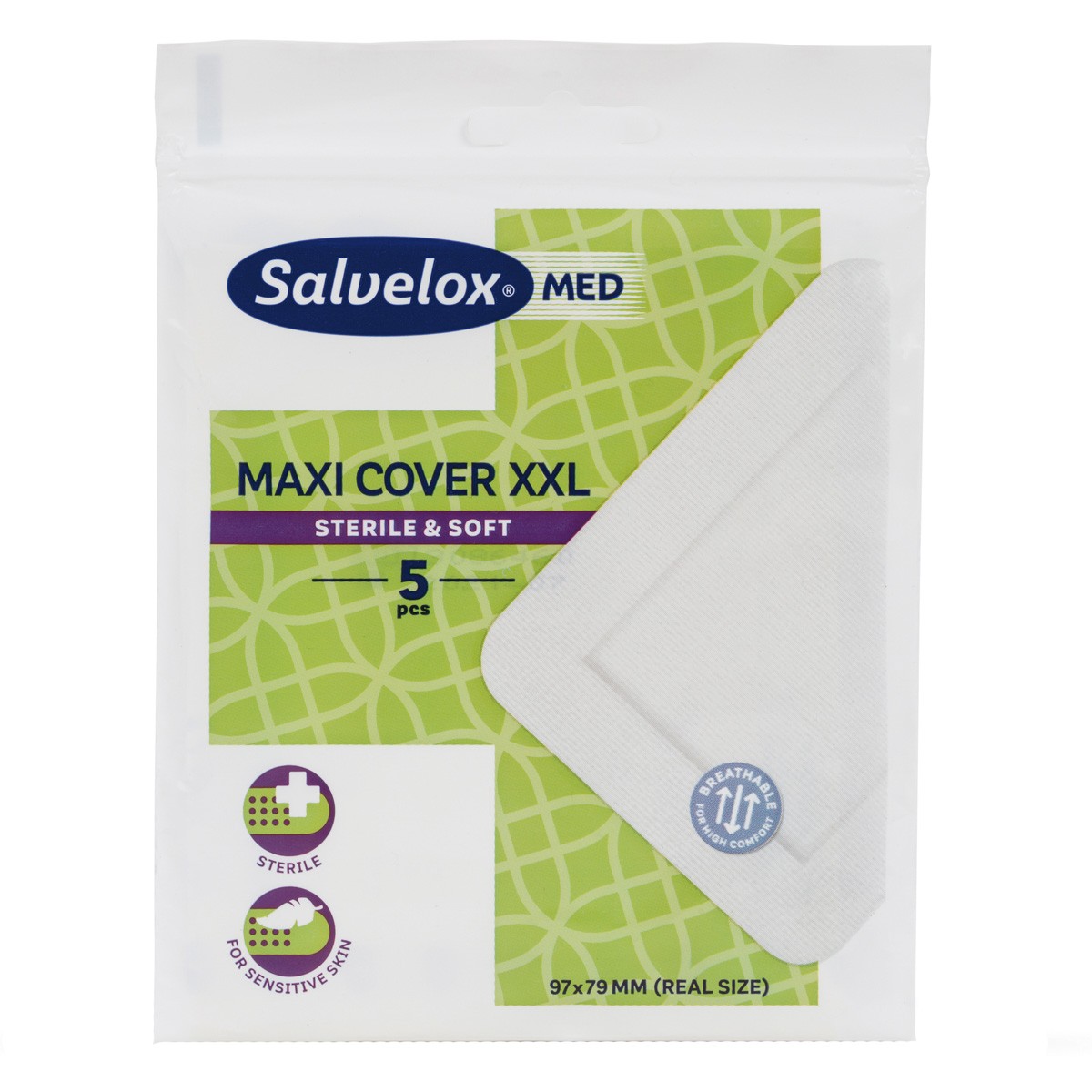 Salvelox apos maxi cover estéril xxl 5uds Imagen de Salvelox apos maxi cover estéril xxl 5uds