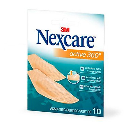 Nexcare active tiras surtidas 10 uds Imagen de Nexcare active tiras surtidas 10 uds
