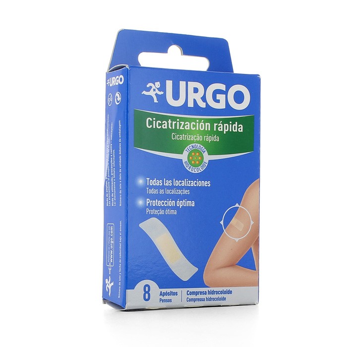 URGO CICATRIZACION RAPIDA 8 APOSITOS Imagen de URGO CICATRIZACION RAPIDA 8 APOSITOS