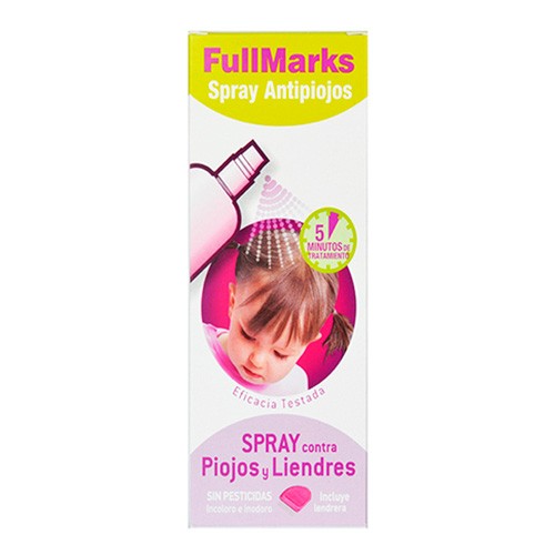 Fullmarks spray antipiojos 150ml Imagen de Fullmarks spray antipiojos 150ml