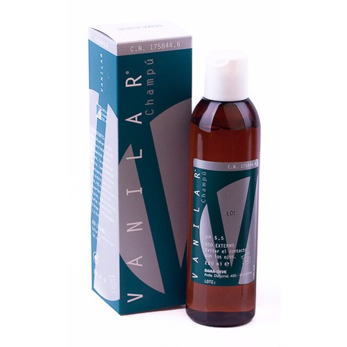 Vanilar champú pelos grasos 200ml Imagen de Vanilar champú pelos grasos 200ml