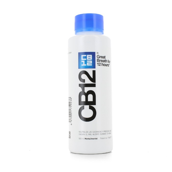 CB12 ENJUAGUE BUCAL HALITOSIS 500 ML Imagen de CB12 ENJUAGUE BUCAL HALITOSIS 500 ML