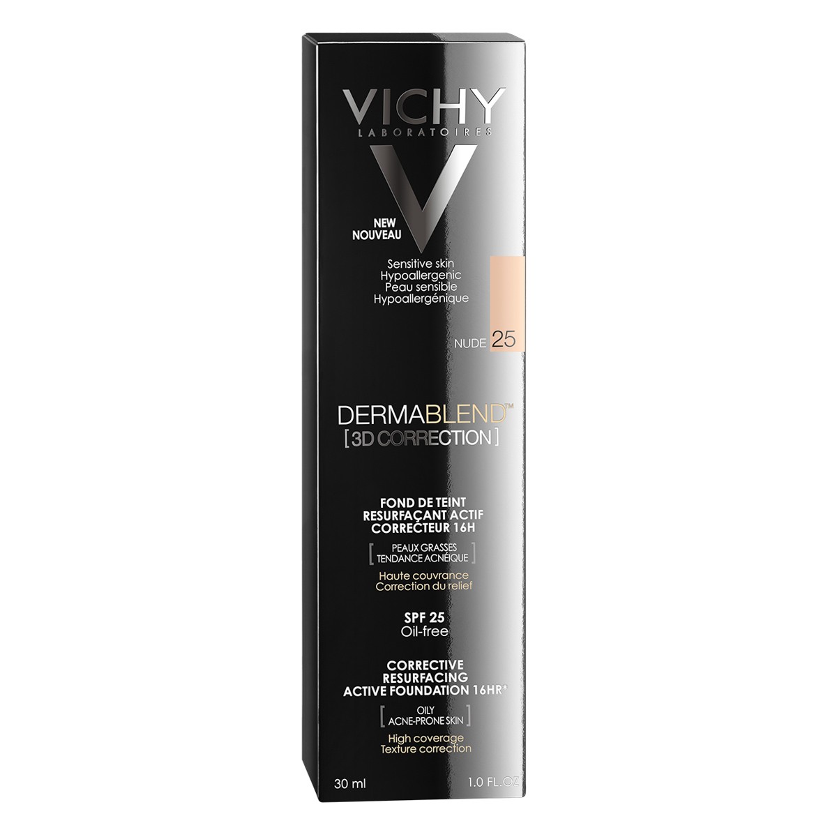 Vichy dermablend maquillaje corrector 3D oil free nº 25 30ml Imagen de Vichy dermablend maquillaje corrector 3D oil free nº 25 30ml