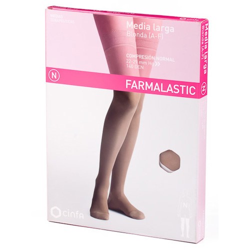 MEDIA FARMALASTIC LARGA BLO CN CAMEL T/M Imagen de MEDIA FARMALASTIC LARGA BLO CN CAMEL T/M