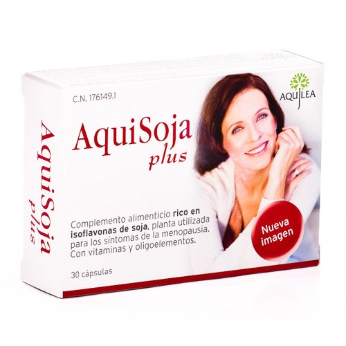Aquisoja Plus 32 cápsulas magnesio y vitamina D Imagen de Aquisoja Plus 32 cápsulas magnesio y vitamina D