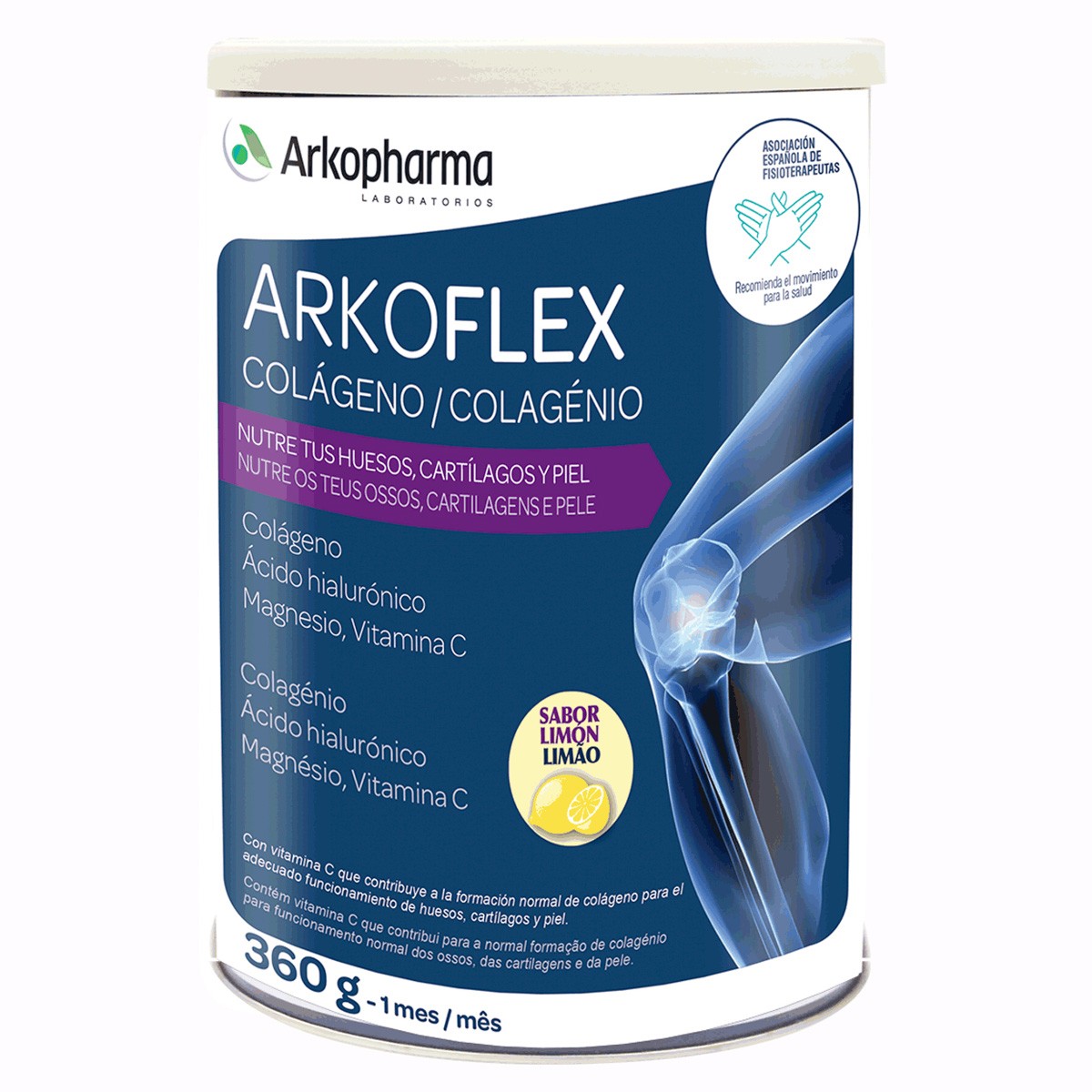 ARKOFLEX COLAGENO LIMON 360 GR Imagen de ARKOFLEX COLAGENO LIMON 360 GR
