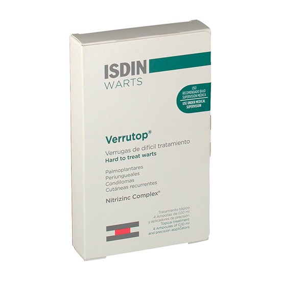 ISDIN WARTS VERRUTOP 4 AMPOLLAS Imagen de ISDIN WARTS VERRUTOP 4 AMPOLLAS