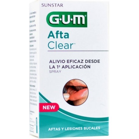 GUM AFTACLEAR SPRAY 15 ML Imagen de GUM AFTACLEAR SPRAY 15 ML