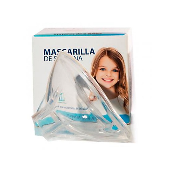 Pediátric mascarilla inhalacion +6 años Imagen de Pediátric mascarilla inhalacion +6 años