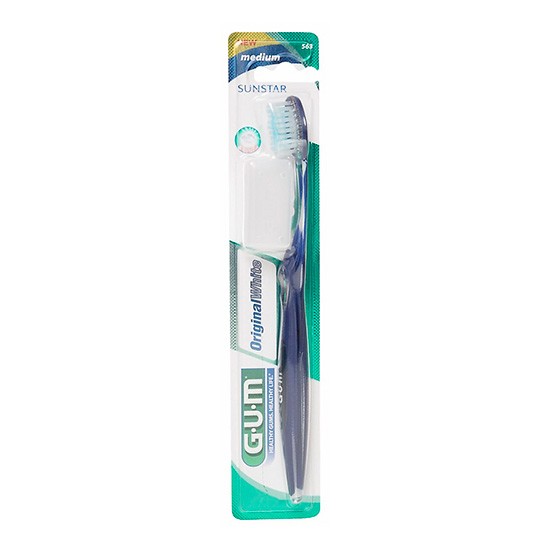 GUM ORIGINAL WHITE CEPILLO DENTAL MEDIO Imagen de GUM ORIGINAL WHITE CEPILLO DENTAL MEDIO
