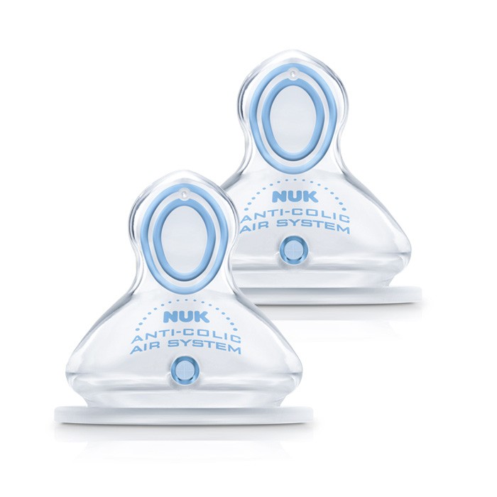 Nuk Tetina first choice silicona talla 2 orificio XL 2uds Imagen de Nuk Tetina first choice silicona talla 2 orificio XL 2uds