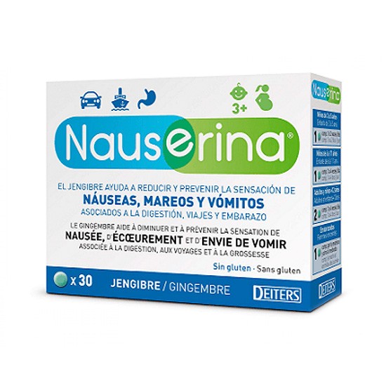 Nauserina 30 comprimidos Imagen de Nauserina 30 comprimidos
