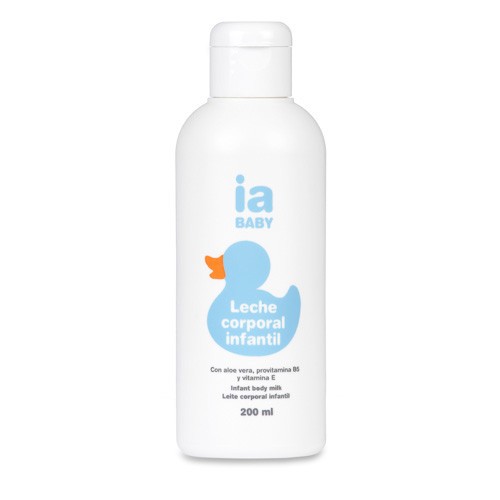 Interapothek leche hidratante corporal infantil 200ml Imagen de Interapothek leche hidratante corporal infantil 200ml