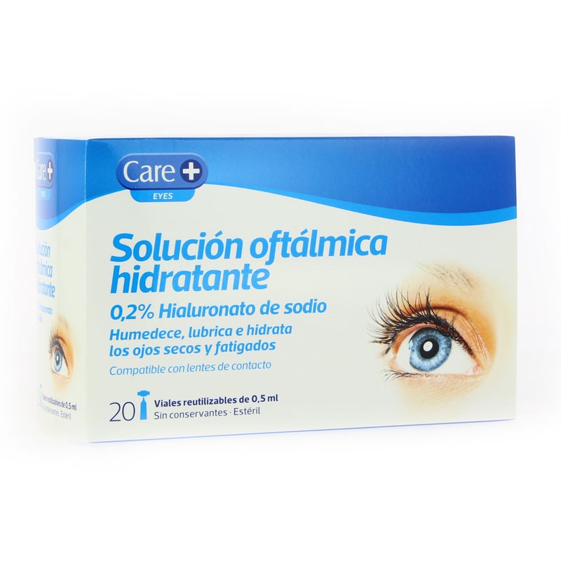 CARE+ SOLUCION OFTÁL 0.2% STADA 20VIALES Imagen de CARE+ SOLUCION OFTÁL 0.2% STADA 20VIALES