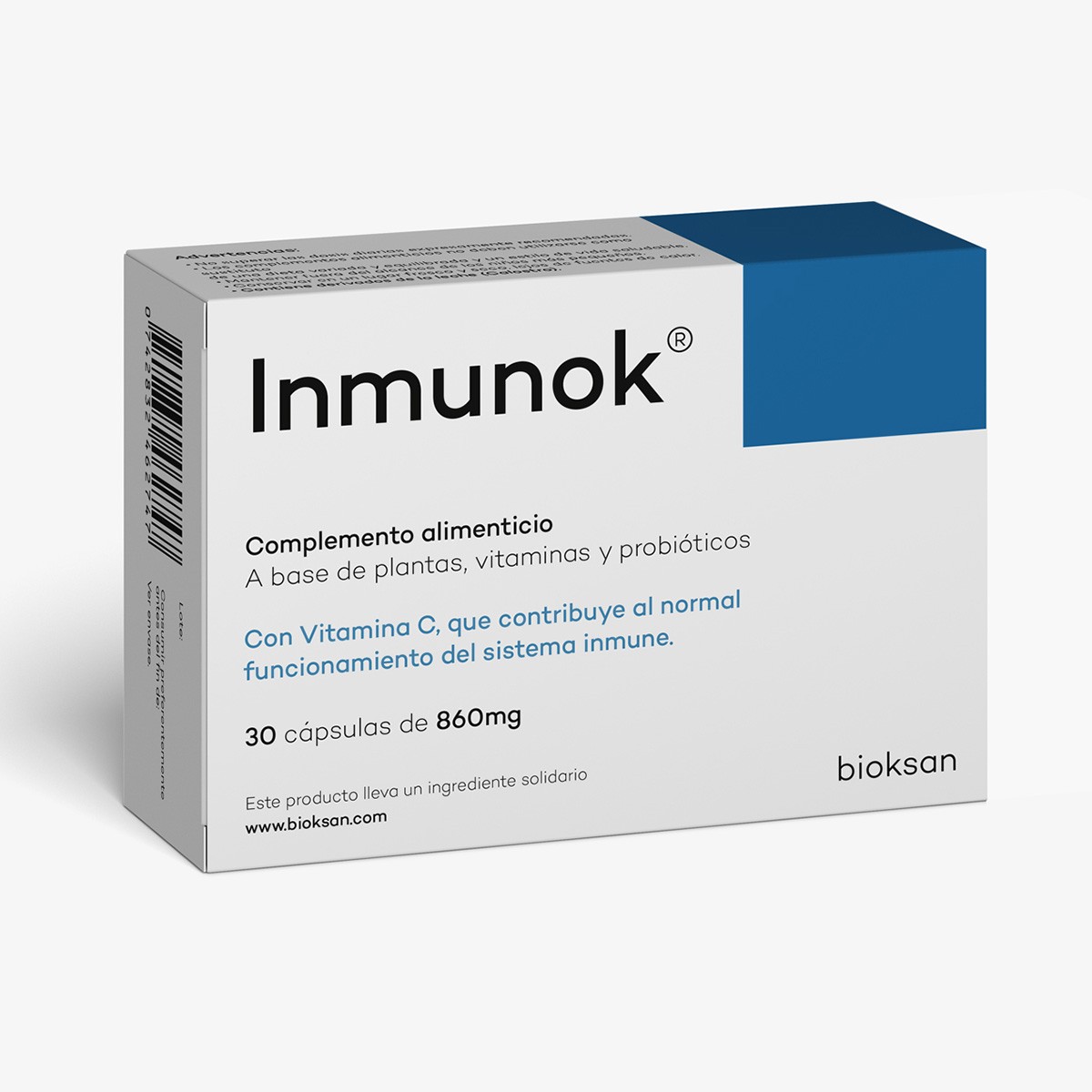 Bioksan Inmunok 30 cápsulas Imagen de Bioksan Inmunok 30 cápsulas